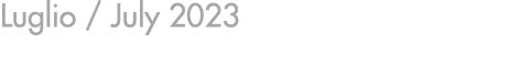 Luglio   July 2023